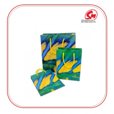 รับผลิตออกแบบถุงกระดาษเพื่อการโฆษณา